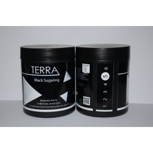Сахарная паста TERRA black плотная, 700 г